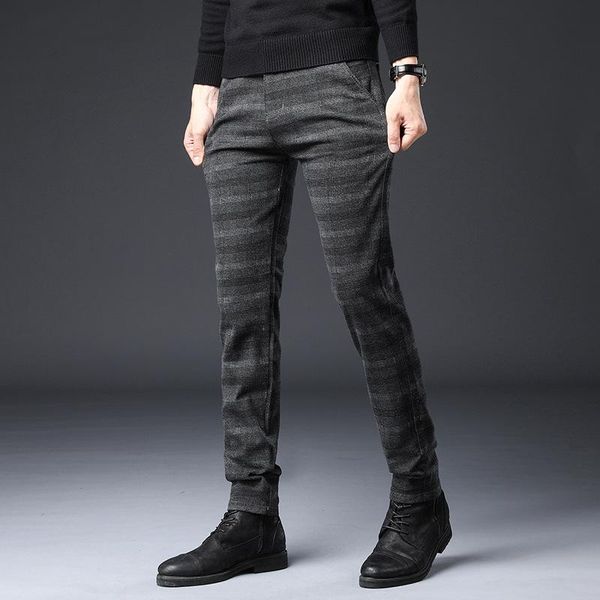 men's pants fashion cotton men straight spring autumn long male classic business casual trousers mens full length mid, Black
men's pants fashion cotton men straight spring autumn long male classic business casual trousers mens full length mid, Black