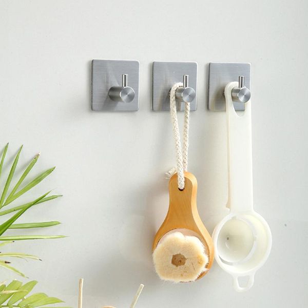 hooks & rails kitchen hook rack stainless steel hanger self adhesive robe towel for bathroom living room wall mounted
hooks & rails kitchen hook rack stainless steel hanger self adhesive robe towel for bathroom living room wall mounted