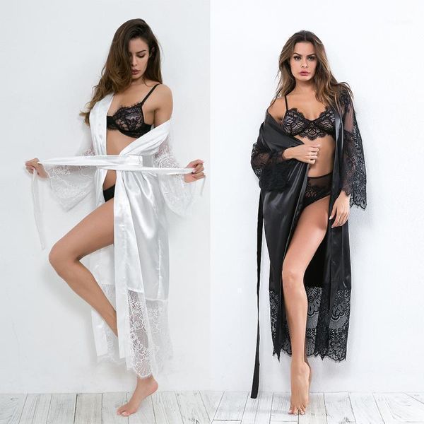 long bathrobe women solid long sleeve thin pijamas women quick dry sleepwear robe homewear1, Black;red
long bathrobe women solid long sleeve thin pijamas women quick dry sleepwear robe homewear1, Black;red
