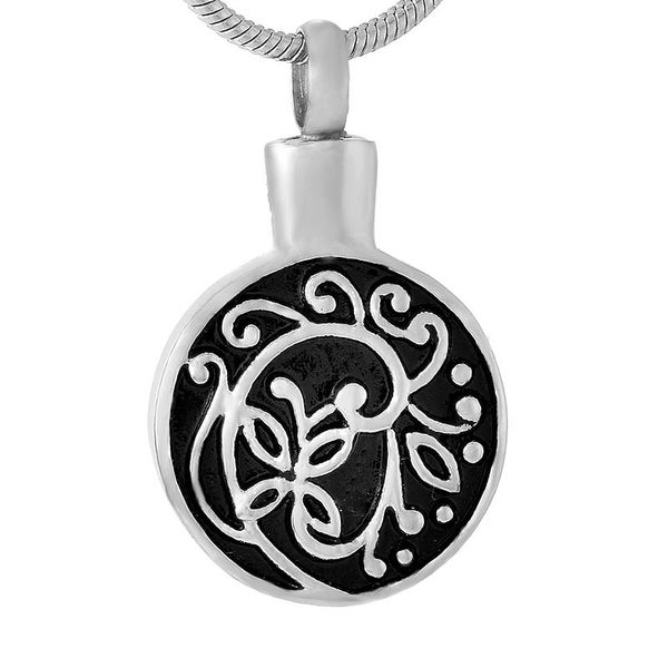 butterfly&flower in round 316l stainless steel pendant necklace cremation urns souvenir jewelry to hold pet keepsake, Silver
butterfly&flower in round 316l stainless steel pendant necklace cremation urns souvenir jewelry to hold pet keepsake, Silver