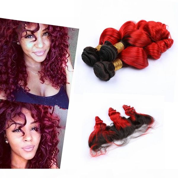 ombre virgin hair weaves with closure malaysian hair loose wave weave hair bundles with closure 13" * 4" lace frontal ombre #1b #6, Black;brown
ombre virgin hair weaves with closure malaysian hair loose wave weave hair bundles with closure 13" * 4" lace frontal ombre #1b #6, Black;brown