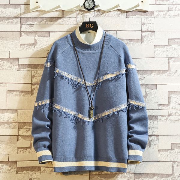 2021 new sweaters men's long sleeves autumn spring striped pullover knitted o-neck plus oversized 5xl bi74, White;black
2021 new sweaters men's long sleeves autumn spring striped pullover knitted o-neck plus oversized 5xl bi74, White;black