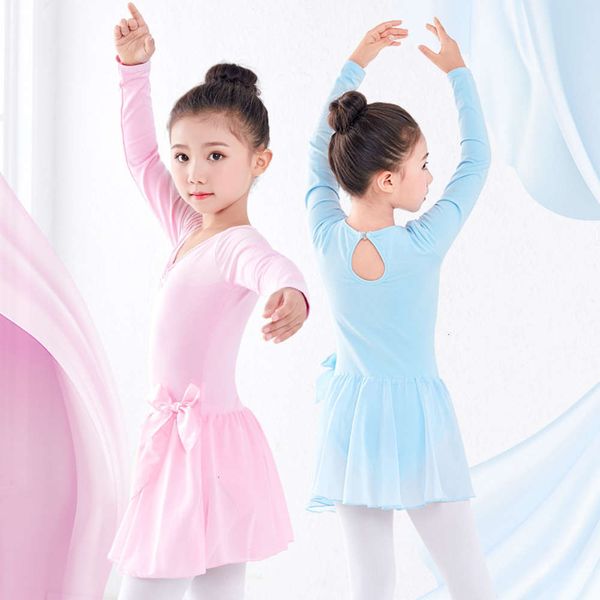 autumn long sve new girl's grade examination latin drs children's ballet dance skirt, Blue
autumn long sve new girl's grade examination latin drs children's ballet dance skirt, Blue