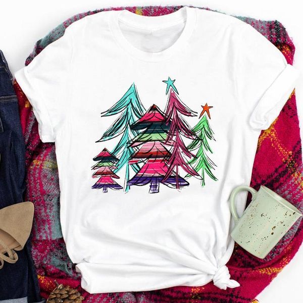 women lady star tree new year short sleeve holiday merry christmas print tshirt clothes graphic female t tee t-shirt, White
women lady star tree new year short sleeve holiday merry christmas print tshirt clothes graphic female t tee t-shirt, White