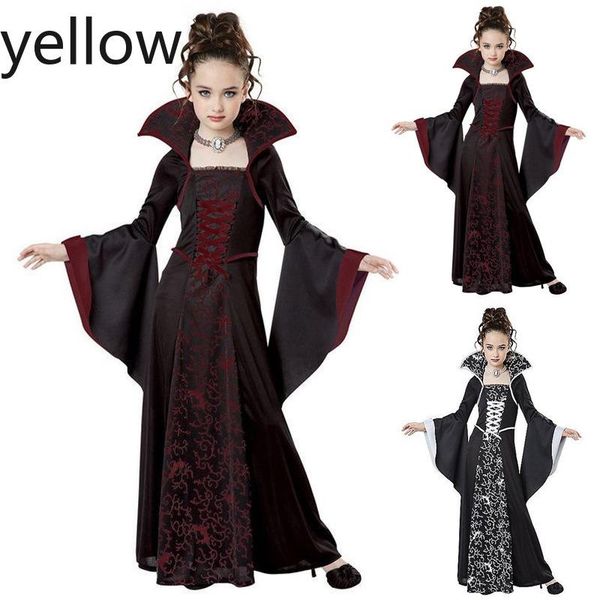 хеллоуин костюм для детей девочек witch vampire cosplay medieval старинных платьев детского день мертвой одежды карнавал party123, White
хеллоуин костюм для детей девочек witch vampire cosplay medieval старинных платьев детского день мертвой одежды карнавал party123, White