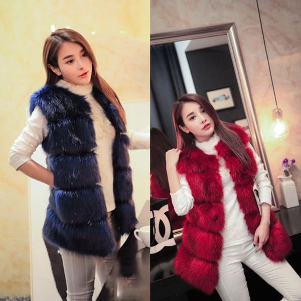 coats women autumn new thick warm fur faux fur vest plus size 3xl 4xl wide-waisted long solid colour coat casual lq266, Black
coats women autumn new thick warm fur faux fur vest plus size 3xl 4xl wide-waisted long solid colour coat casual lq266, Black
