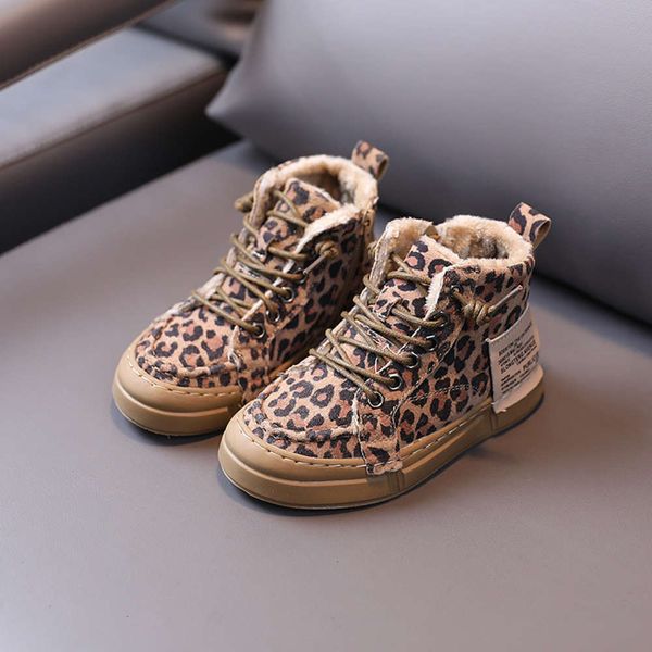 cotton korean fashion children's leopard print winter 2020 new men's and women's zhongbangjiarong casual board sho, Black;red
cotton korean fashion children's leopard print winter 2020 new men's and women's zhongbangjiarong casual board sho, Black;red