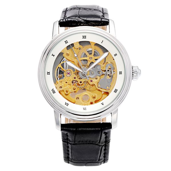 men's self wind automatic mechanical wristwatch clock for men leather band fashion skeleton watch oyw-1812, Slivery;brown
men's self wind automatic mechanical wristwatch clock for men leather band fashion skeleton watch oyw-1812, Slivery;brown
