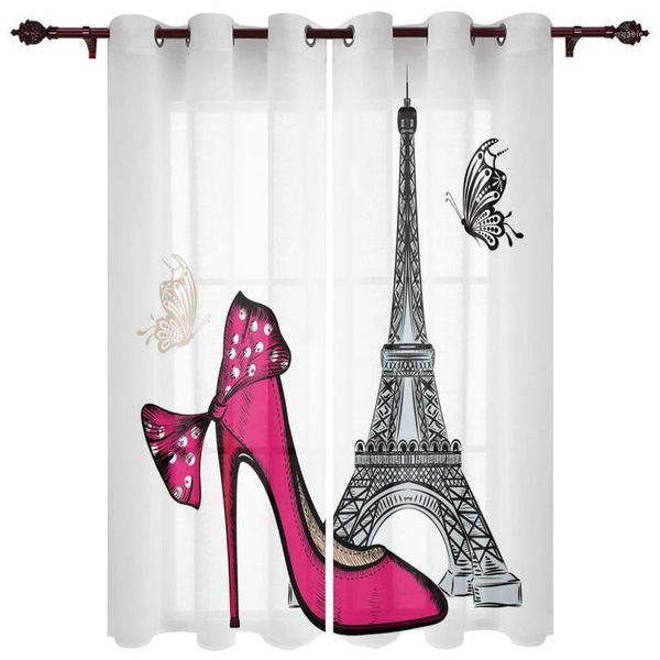red high heels eiffel tower butterfly window curtains bedroom kitchen drapes panel curtains for living room christmas home decor1
red high heels eiffel tower butterfly window curtains bedroom kitchen drapes panel curtains for living room christmas home decor1