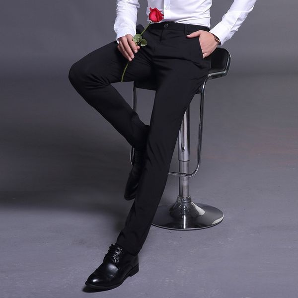 2020 summer korean men's slim fit four side elastic easy casual casual pants to wear men's trousers small leg pants thin style 4mx, Blue
2020 summer korean men's slim fit four side elastic easy casual casual pants to wear men's trousers small leg pants thin style 4mx, Blue