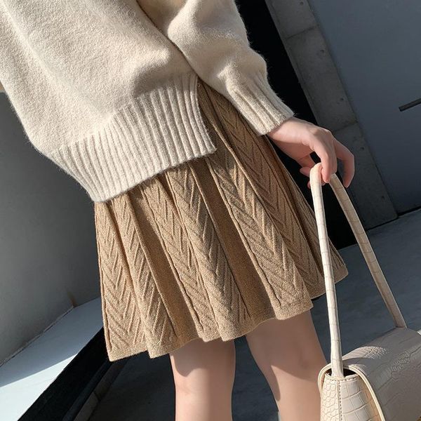 2021 new fall pleated female preppy-style high strong knitting skirt y289 3ew3, Black
2021 new fall pleated female preppy-style high strong knitting skirt y289 3ew3, Black