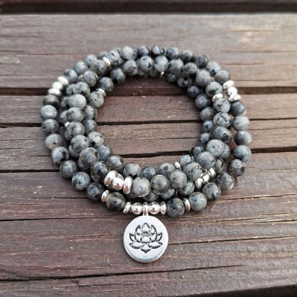 108 mala labradorite with lotus om buddha charm yoga bracelet or necklace natural stone jewelry gift for women & men, Golden;silver
108 mala labradorite with lotus om buddha charm yoga bracelet or necklace natural stone jewelry gift for women & men, Golden;silver