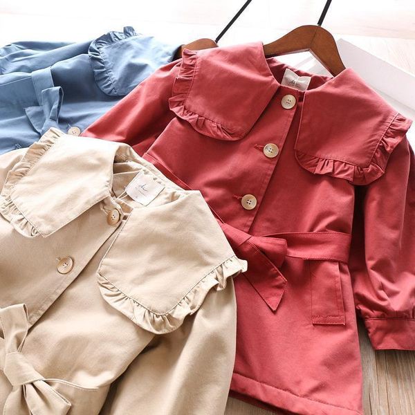 autumn / winter 2021 girls' big lapel windbreaker cotton padded1, Blue;gray
autumn / winter 2021 girls' big lapel windbreaker cotton padded1, Blue;gray