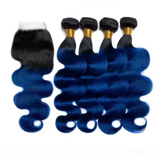 malaysian dark blue ombre human hair body wave 4bundles with closure #1b blue ombre wavy hair weaves with 4x4 lace closure 5pcs lot, Black;brown
malaysian dark blue ombre human hair body wave 4bundles with closure #1b blue ombre wavy hair weaves with 4x4 lace closure 5pcs lot, Black;brown