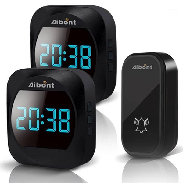 ml195 wireless doorbell smart household doorbell with time display volume adjustable self-powered no battery required door bell1
ml195 wireless doorbell smart household doorbell with time display volume adjustable self-powered no battery required door bell1