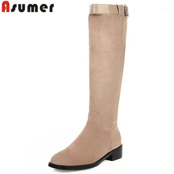boots asumer large size 34-46 fashion knee high women zip autumn winter med heels ladies prom 2021 1, Black
boots asumer large size 34-46 fashion knee high women zip autumn winter med heels ladies prom 2021 1, Black