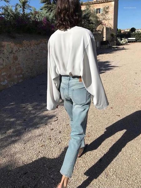 2020 twisted asymmetrical jeans multicolor1, Blue 
2020 twisted asymmetrical jeans multicolor1, Blue