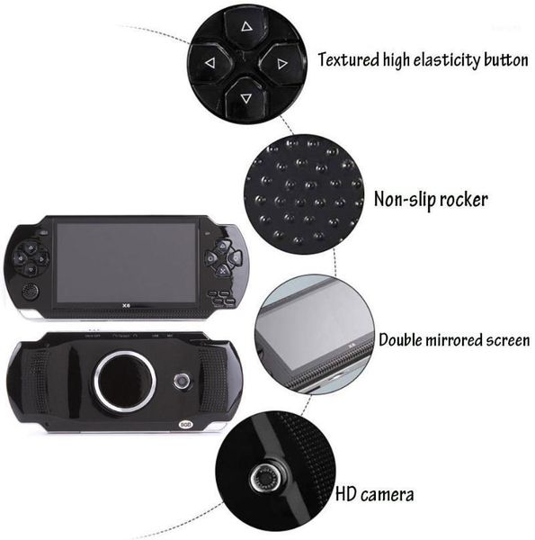 4.3" game console 8g 64bit 10,000 games multifunction handheld player retro portable gift entertainment pocket hd rechargeable1
4.3" game console 8g 64bit 10,000 games multifunction handheld player retro portable gift entertainment pocket hd rechargeable1