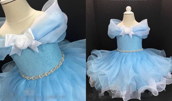 modern baby blue little girls pageant dresses short off the shoulder cap short sleeves rhinestones kids infants first communion dress, White;red
modern baby blue little girls pageant dresses short off the shoulder cap short sleeves rhinestones kids infants first communion dress, White;red