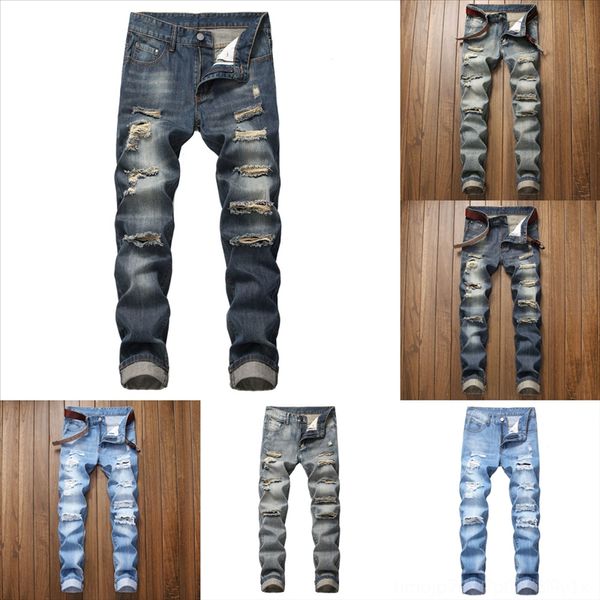 ac8ed men's patchwork straight jeans high man korean waist jeans couple vintage man loose hole trousers new streetwear male denim, Black
ac8ed men's patchwork straight jeans high man korean waist jeans couple vintage man loose hole trousers new streetwear male denim, Black