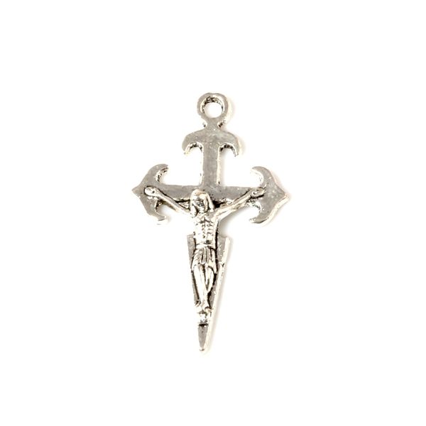 200pcs alloy jesus christ crucifix cross charms pendants for jewelry making bracelet necklace diy accessories16.5x29mm a-247, Bronze;silver
200pcs alloy jesus christ crucifix cross charms pendants for jewelry making bracelet necklace diy accessories16.5x29mm a-247, Bronze;silver