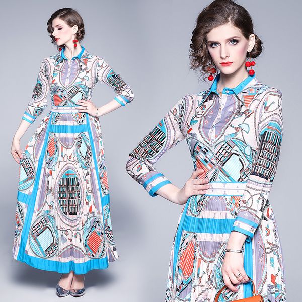womens runway elegant vintage designer printed floral long sleeve maxi party swing holiday dressed as women's clothes y6g3, Black;gray
womens runway elegant vintage designer printed floral long sleeve maxi party swing holiday dressed as women's clothes y6g3, Black;gray