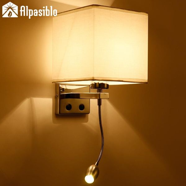 wall lamp modern brief mirror bedside lamps 1w led reading light plumbing hose rocker arm lighting fabric lampshade
wall lamp modern brief mirror bedside lamps 1w led reading light plumbing hose rocker arm lighting fabric lampshade