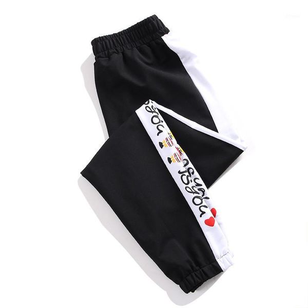 women's pants & capris hiawatha women autumn sweatpants large size loose side letter print girl fashion elastic waist ankle length p103, Black;white
women's pants & capris hiawatha women autumn sweatpants large size loose side letter print girl fashion elastic waist ankle length p103, Black;white