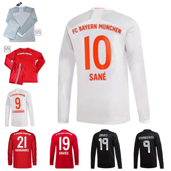 men kid long sleeve jersey soccer suit robert lewandowski davies kimmich thomas müller serge gnabry neuer goretzka coutinho football shirt, Black;yellow
men kid long sleeve jersey soccer suit robert lewandowski davies kimmich thomas müller serge gnabry neuer goretzka coutinho football shirt, Black;yellow