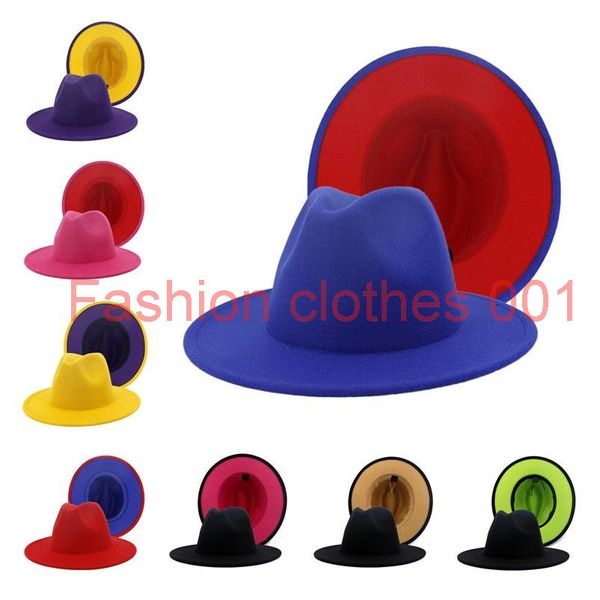 panama cap jazz formal hat lady felt fedora hats fashion patchwork wide brim caps trilby chapeau for men women red black new, Blue;gray
panama cap jazz formal hat lady felt fedora hats fashion patchwork wide brim caps trilby chapeau for men women red black new, Blue;gray
