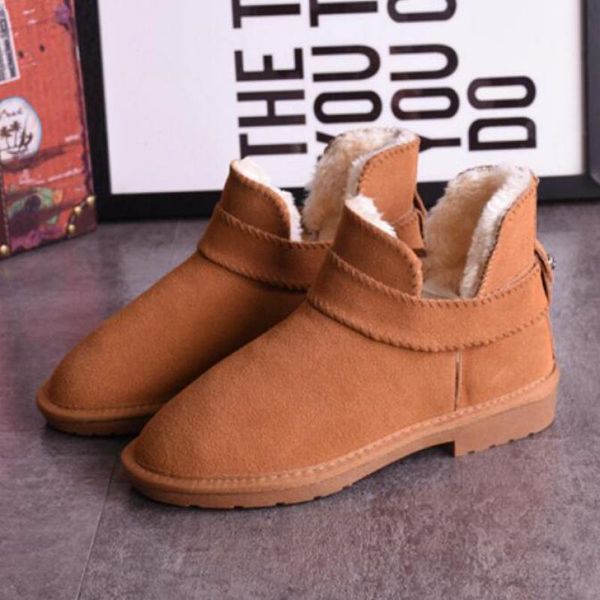 australia classic women snow boots ankle section genuine leather winter shoes boot women fur snow boots size 34-45, Black
australia classic women snow boots ankle section genuine leather winter shoes boot women fur snow boots size 34-45, Black