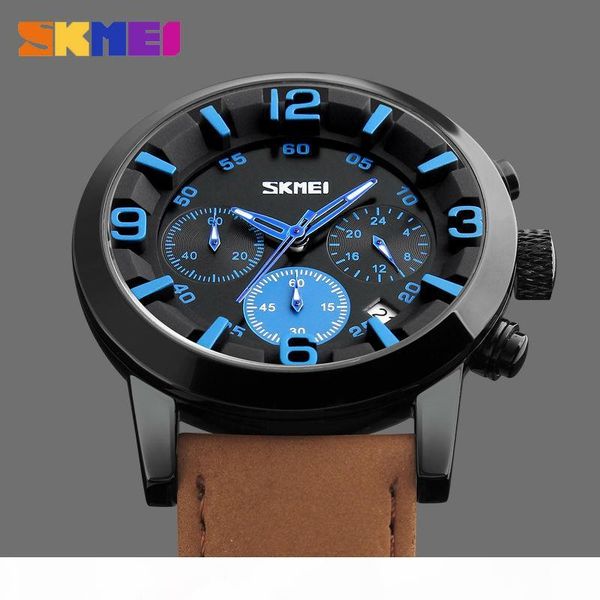 skmei men quartz watch 30m water resistant sports watches complete calendar wristwatches fashion relogio masculino 9147, Slivery;brown
skmei men quartz watch 30m water resistant sports watches complete calendar wristwatches fashion relogio masculino 9147, Slivery;brown