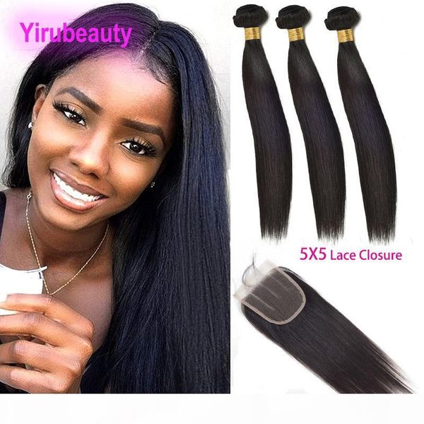 indian silky straight 3 bundles with 5x5 lace closure natural color yirubeauty bundles with lace closure baby hair wefts with 5*5 lace size, Black;brown
indian silky straight 3 bundles with 5x5 lace closure natural color yirubeauty bundles with lace closure baby hair wefts with 5*5 lace size, Black;brown