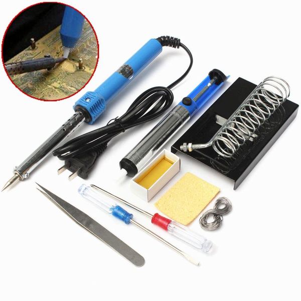 110v 30w / 220v 60w diy electric solder starter tool kit set soldering iron pencil pen welding stand desolder pump us / eu plug
110v 30w / 220v 60w diy electric solder starter tool kit set soldering iron pencil pen welding stand desolder pump us / eu plug