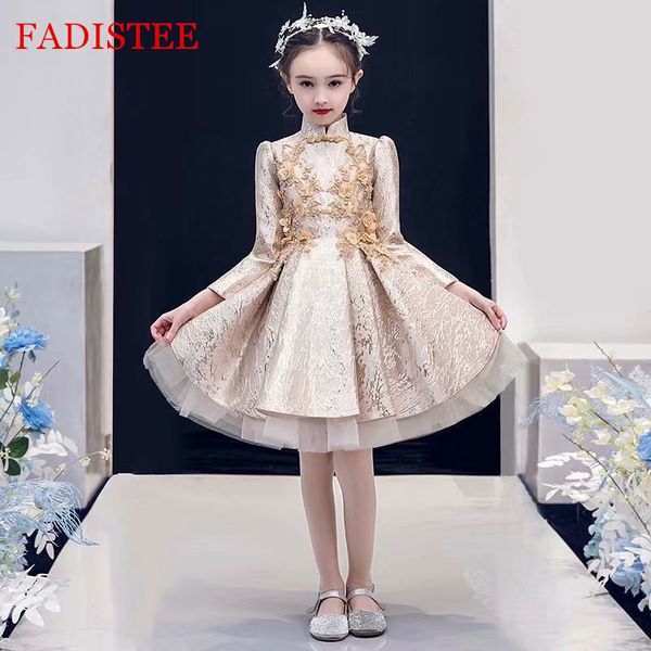 fadistee girl dress lace flower girl dresses lace baby girl infant dress kids formal wear girls dress high collar satin, White;blue
fadistee girl dress lace flower girl dresses lace baby girl infant dress kids formal wear girls dress high collar satin, White;blue