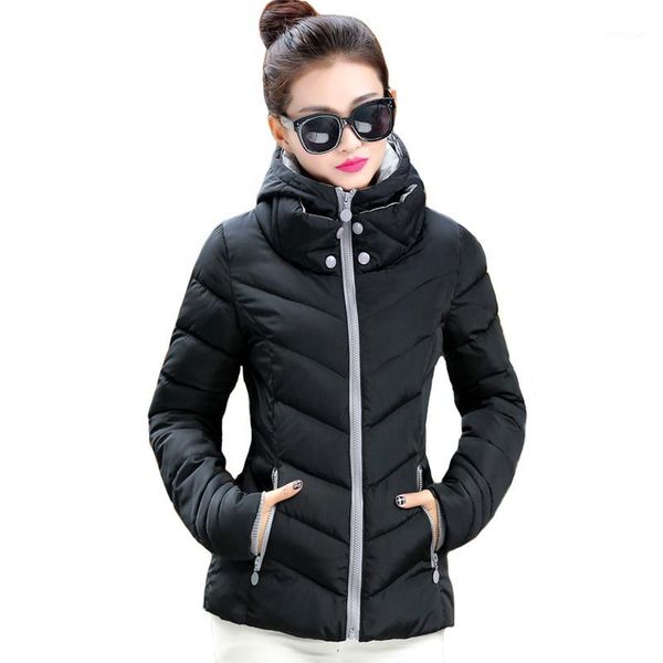 new arrival women winter jacket with fur collar warm hooded female women winter coat long parka outwear camperas1, Black
new arrival women winter jacket with fur collar warm hooded female women winter coat long parka outwear camperas1, Black