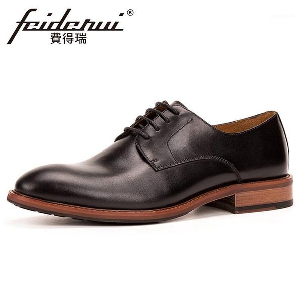 dress shoes fashion genuine leather men's handcrafted derby footwear round toe lace up man formal wedding party oxfords kud2261, Black
dress shoes fashion genuine leather men's handcrafted derby footwear round toe lace up man formal wedding party oxfords kud2261, Black