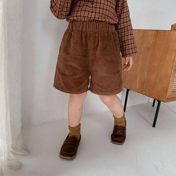 style girls boys corduroy shorts fashion spring summer kids clothes 1-6 years, Black
style girls boys corduroy shorts fashion spring summer kids clothes 1-6 years, Black