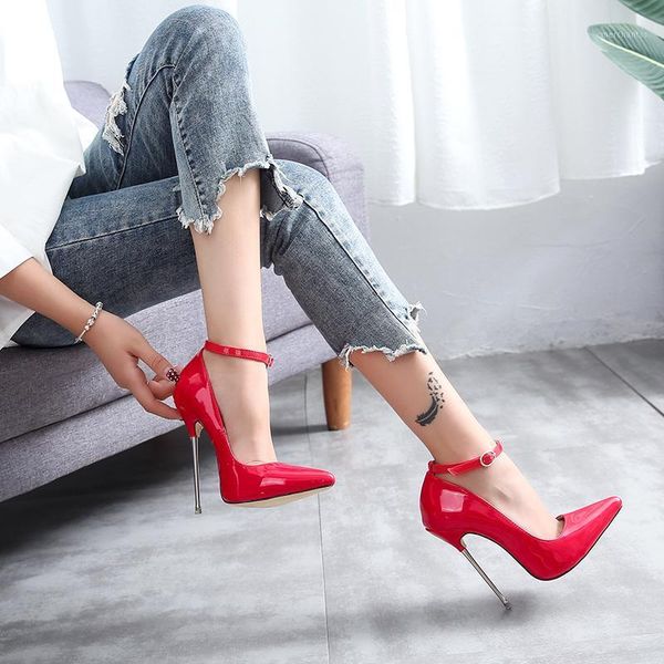 women 13cm high heel pumps pointed toe fetish 18cm stiletto thin heels wedding party summer shoes1, Black
women 13cm high heel pumps pointed toe fetish 18cm stiletto thin heels wedding party summer shoes1, Black