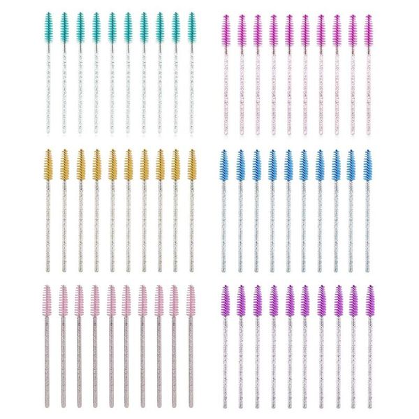 50 pcs crystal eyelash makeup brushes diamond handle mascara wands eyelash good quality disposable extension tools
50 pcs crystal eyelash makeup brushes diamond handle mascara wands eyelash good quality disposable extension tools