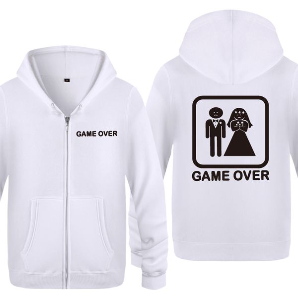 just married game over funny wedding gift hoodies men 2018 men's fleece zipper cardigans hooded sweatshirts sport hooded sweatshirt hoo
just married game over funny wedding gift hoodies men 2018 men's fleece zipper cardigans hooded sweatshirts sport hooded sweatshirt hoo