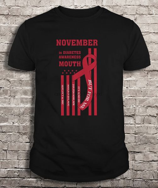 men t shirt november is diabetes awareness month but for me women t-shirt sport hooded sweatshirt hoodie