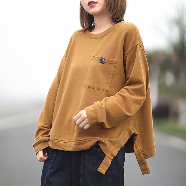 autumn 2020 new literary and art korean version leisure special hem design t-shirt loose large age reducing t-shirt for women 8022 sdocw sdo, White
autumn 2020 new literary and art korean version leisure special hem design t-shirt loose large age reducing t-shirt for women 8022 sdocw sdo, White