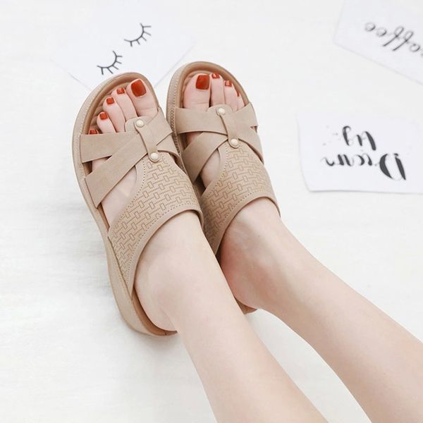 2019 summer beach slippers women shoes flat women slippers summer ladies plus size 42 a996 #bp6f, Black
2019 summer beach slippers women shoes flat women slippers summer ladies plus size 42 a996 #bp6f, Black