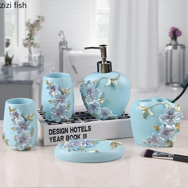 bath accessory set vintage floral texture bathroom accessories 5pcs/set portable soap dispenser mouth cup dish multi-style resin supplies
bath accessory set vintage floral texture bathroom accessories 5pcs/set portable soap dispenser mouth cup dish multi-style resin supplies