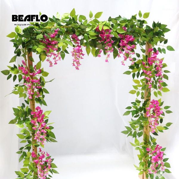 2m artificial flowers vine wisteria flowers fake plants artificial greenery rattan wedding decoration flower hanging wall decor1
2m artificial flowers vine wisteria flowers fake plants artificial greenery rattan wedding decoration flower hanging wall decor1