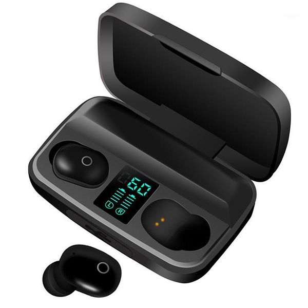true wireless stereo tws earbuds bluetooth 5.0 wireless earphones contact control bass deep headphones with 1800mah charging cas1
true wireless stereo tws earbuds bluetooth 5.0 wireless earphones contact control bass deep headphones with 1800mah charging cas1
