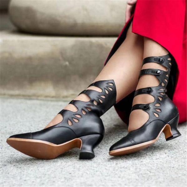 brand new big size 43 royal noble chunky heels black vintage gothic lolita style mid calf summer boots women shoes
brand new big size 43 royal noble chunky heels black vintage gothic lolita style mid calf summer boots women shoes