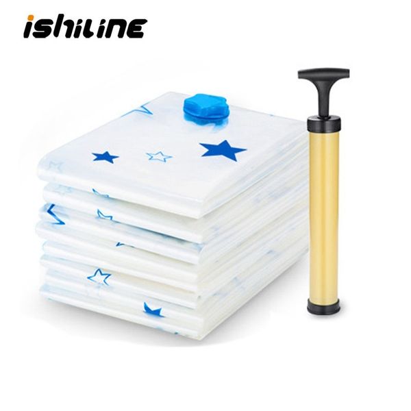 11pcs/set thickened vacuum storage bag vacuum compressed bag with hand pump reusable blanket clothes quilt storage bag organizer y200714, Blue;pink
11pcs/set thickened vacuum storage bag vacuum compressed bag with hand pump reusable blanket clothes quilt storage bag organizer y200714, Blue;pink