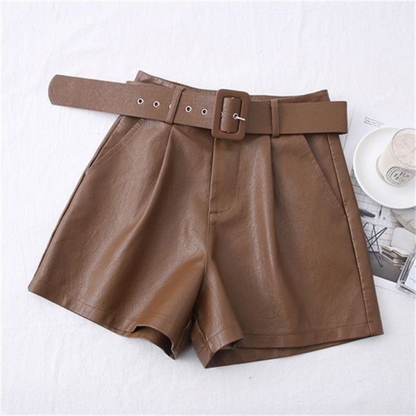 2021 new autumn and winter new fashion all-match pu leather high waist thin shorts wide leg boots pants with belt women 2h4g, White;black
2021 new autumn and winter new fashion all-match pu leather high waist thin shorts wide leg boots pants with belt women 2h4g, White;black